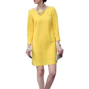 Banana Republic long sleeve sheath dress
